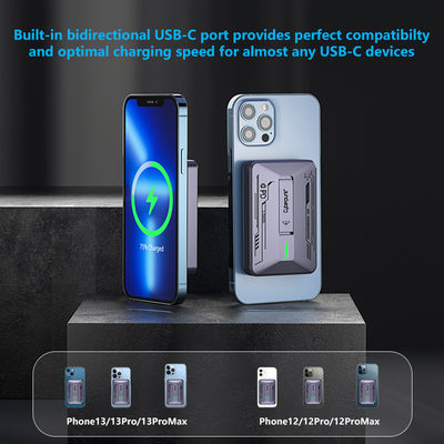 Dobra cena. 5000mAh szybkie bezprzewodowe ładowanie Powerbank OEM/ODM Magnetyczny Powerbank w Internecie