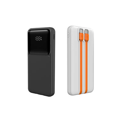 Dobra cena. 10000mah Powerbank Z Wbudowanym Kablem Powerbank Z Wbudowanym Kablem USB C w Internecie
