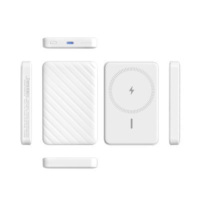 Bezprzewodowy magnetyczny akumulator 5000mAh Przenośny ładowarka Magsafe lekkie