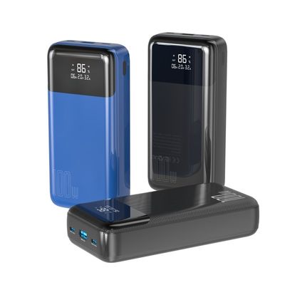 Dobra cena. 25000mAh ABS PC Power Bank 100W Uniwersalna kompatybilność w Internecie