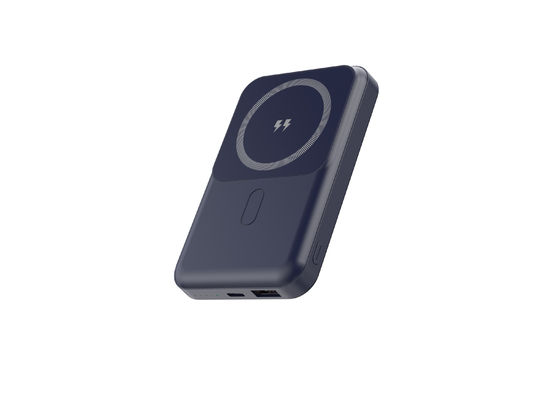 Bezprzewodowe ładowanie Magnet Power Bank z wyjściem 7,5 W Li Polimerowy akumulator ABS PC Ognioodporny