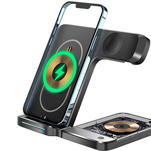 Dobra cena. Typ C Wejście Szybkie ładowanie Ładowarka bezprzewodowa 10W 7.5W 5W Do iPhone'a Apple Watch Air Pods w Internecie
