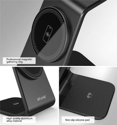 Pawer Bank Powerbank Wireless 15W Typ C 110-205KHz Częstotliwość ładowania 1m Długość kabla ładowania
