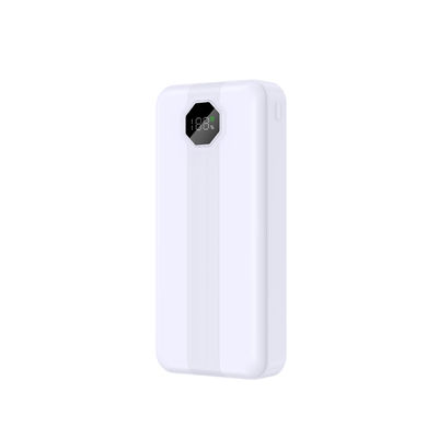 Dobra cena. Niebieski biały ABS PC PD Power Bank 10000mAh 20W 22,5W Pojemność ładowania w Internecie