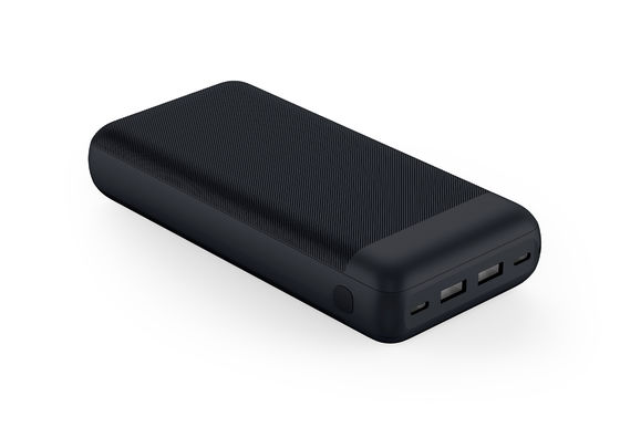 Czarny Biały PD Power Bank Szybkie ładowanie 22,5W ABS Power Bank PC Mat Shell