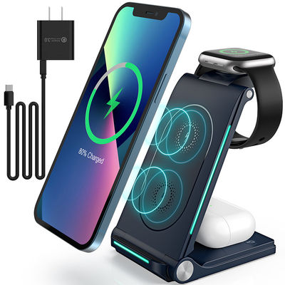 Niestandardowy bezprzewodowy powerbank z 1m kablem Interfejs typu C i 2-8mm odległości ładowania