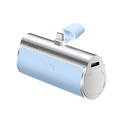 Mini skórzany powerbank 4500mAh 5V 2.1A wyjście darmowy powerbank dla wtyczki ogonowej