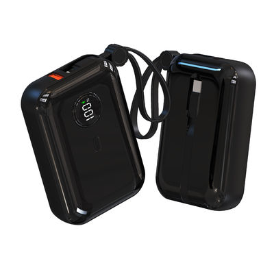 Dobra cena. Ognioodporny ABS PC Universal 10000mah Power Bank Z Wbudowanymi Kablami w Internecie