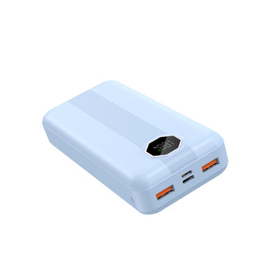 Dobra cena. Niebieski Biały 10000mAh PD Power Bank Mikrokompatibilna ładowarka z mocą nominalną 20W 22,5W w Internecie