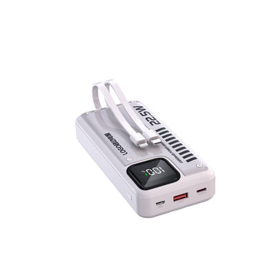 Dobra cena. Przenośny bank zasilania szybkiego ładowania 20000mah USB C Power Bank Wbudowany w kabel w Internecie
