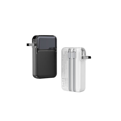 Dobra cena. Przenośny szybkie ładowanie typu C Power Bank z wbudowaną w kabel CE zatwierdzony w Internecie